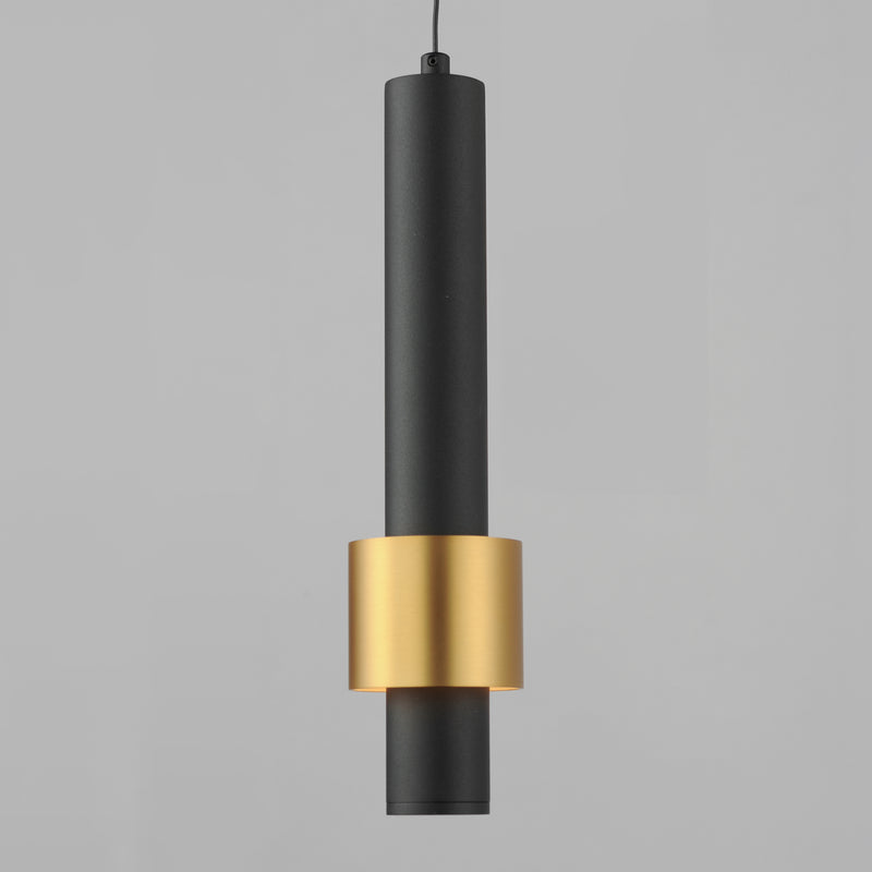 ET2 E24751-BKGLD Reveal 1 Light LED Pendant | Black / Gold