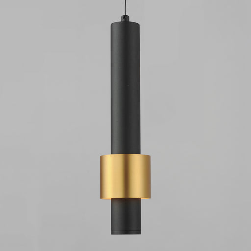 ET2 E24751-BKGLD Reveal 1 Light LED Pendant | Black / Gold