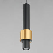 ET2 E24751-BKGLD Reveal 1 Light LED Pendant | Black / Gold