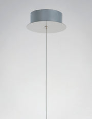 ET2 E24751-SNSBR Reveal 1 Light LED Pendant | Satin Nickel / Satin Brass