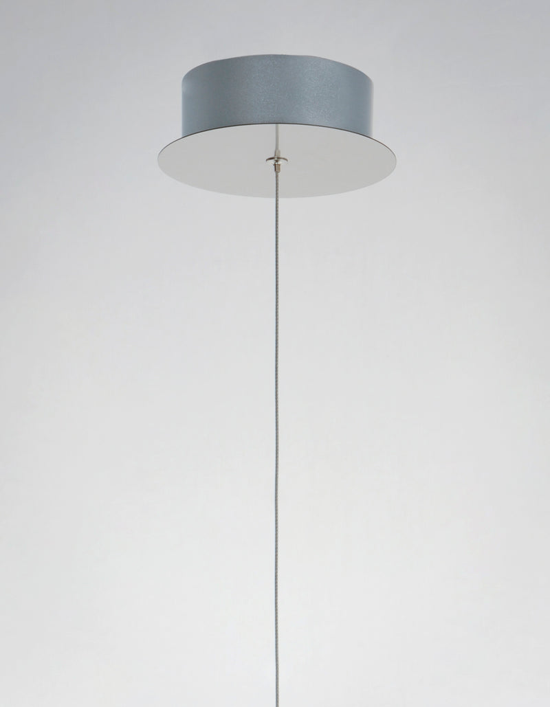 ET2 E24751-SNSBR Reveal 1 Light LED Pendant | Satin Nickel / Satin Brass