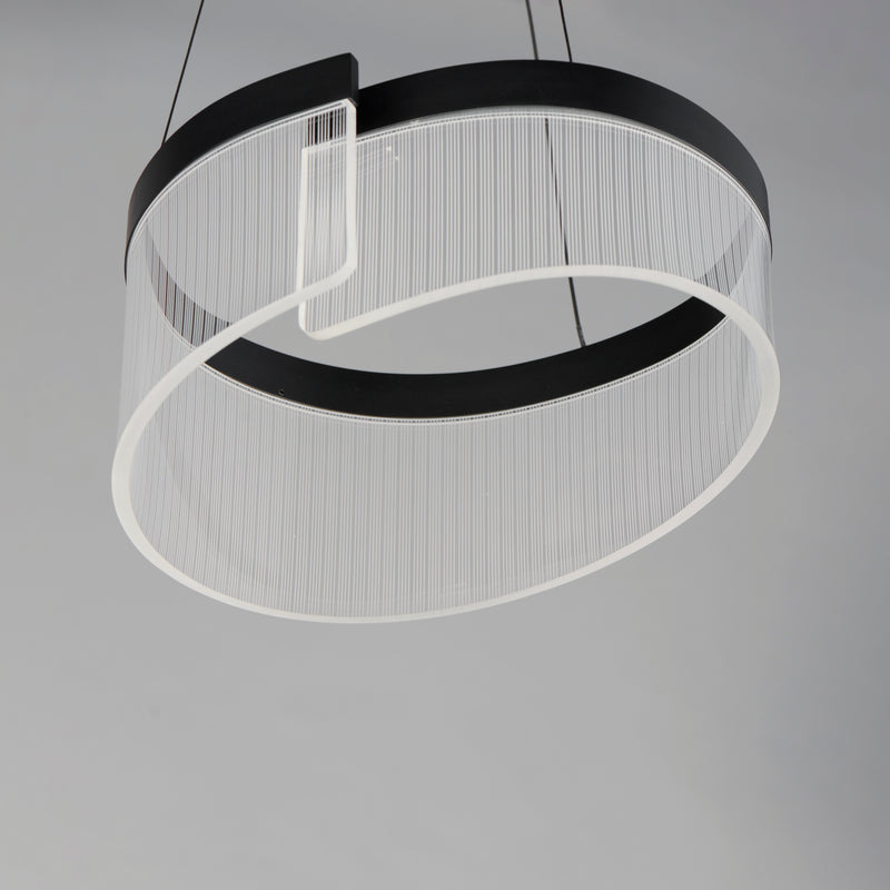 ET2 E24771-133BK Sonata 14" LED Pendant | Black