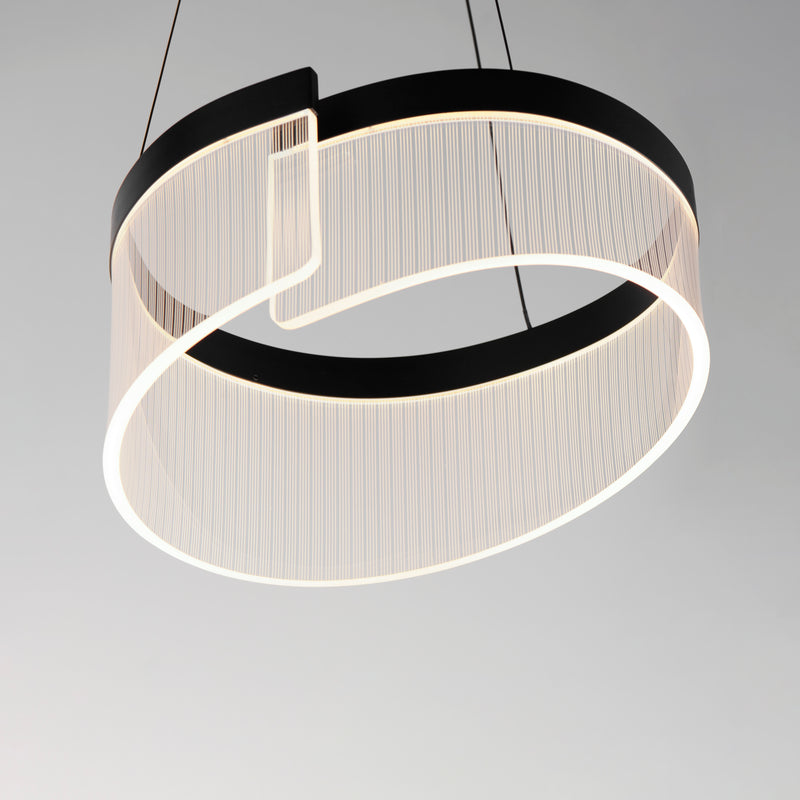 ET2 E24771-133BK Sonata 14" LED Pendant | Black