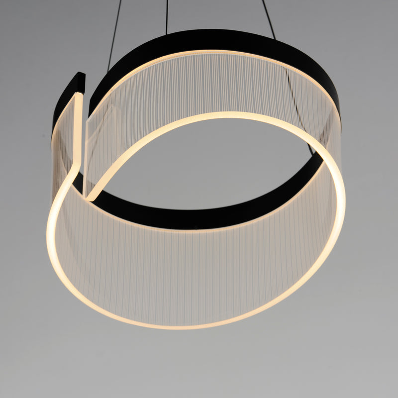 ET2 E24771-133BK Sonata 14" LED Pendant | Black