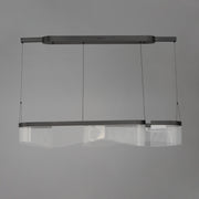 ET2 E24774-133BK Sonata 2 Light Linear LED Pendant | Black