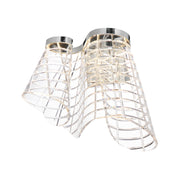 ET2 E24811-82PC Tartan LED Wall Sconce | Polished Chrome