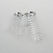 ET2 E24811-82PC Tartan LED Wall Sconce | Polished Chrome