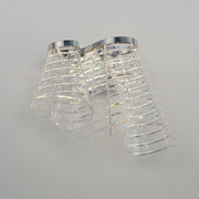 ET2 E24811-82PC Tartan LED Wall Sconce | Polished Chrome