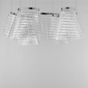 ET2 E24816-82PC Tartan 3 Light LED Pendant | Polished Chrome