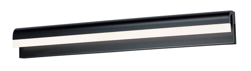 ET2 E24848-90BK Waterfall 36" LED Bath Vanity | Black