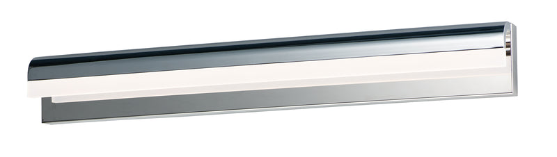 ET2 E24848-90PC Waterfall 36" LED Bath Vanity | Polished Chrome