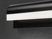 ET2 E24848-90BK Waterfall 36" LED Bath Vanity | Black