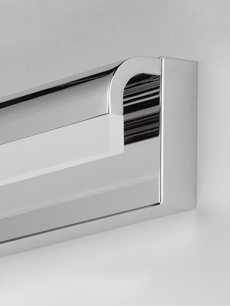 ET2 E24848-90PC Waterfall 36" LED Bath Vanity | Polished Chrome