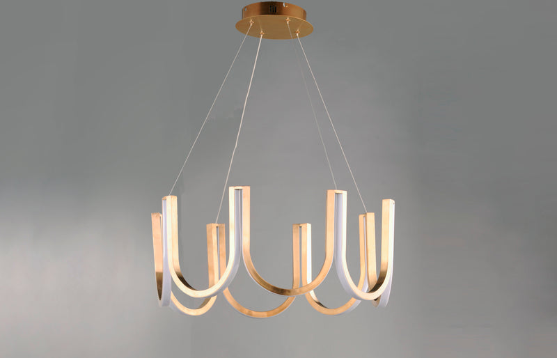 ET2 E24853-BCN You LED Pendant | Brushed Champagne