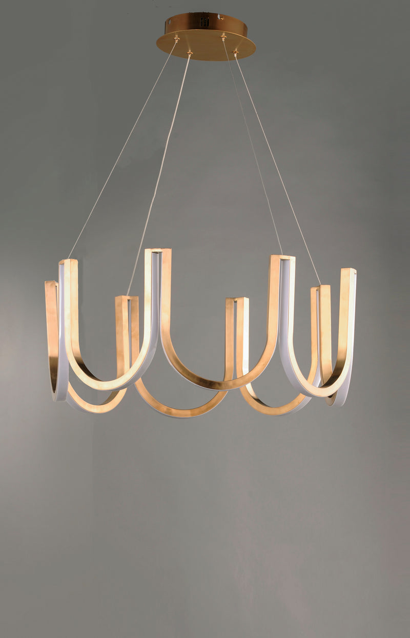ET2 E24853-BCN You LED Pendant | Brushed Champagne