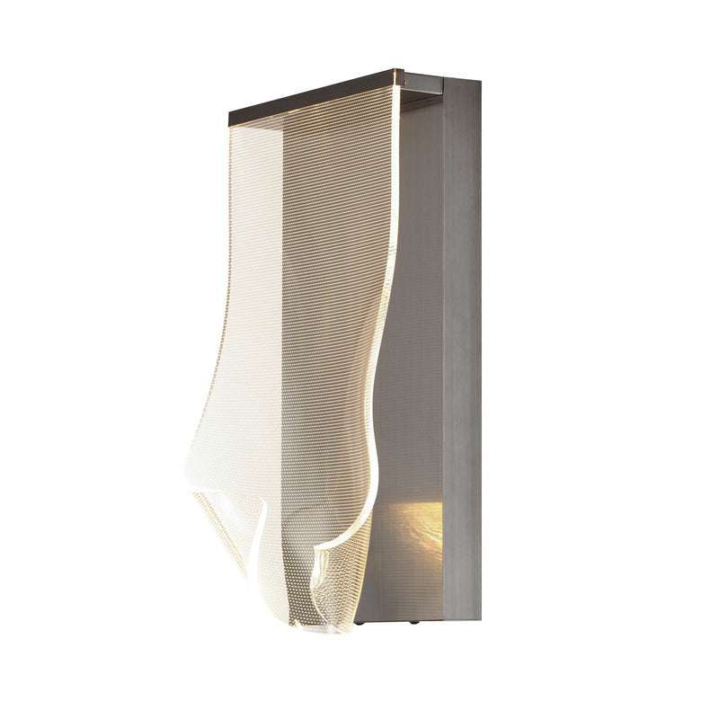 ET2 E24871-133BGM Rinkle LED Wall Sconce | Brushed Gunmetal