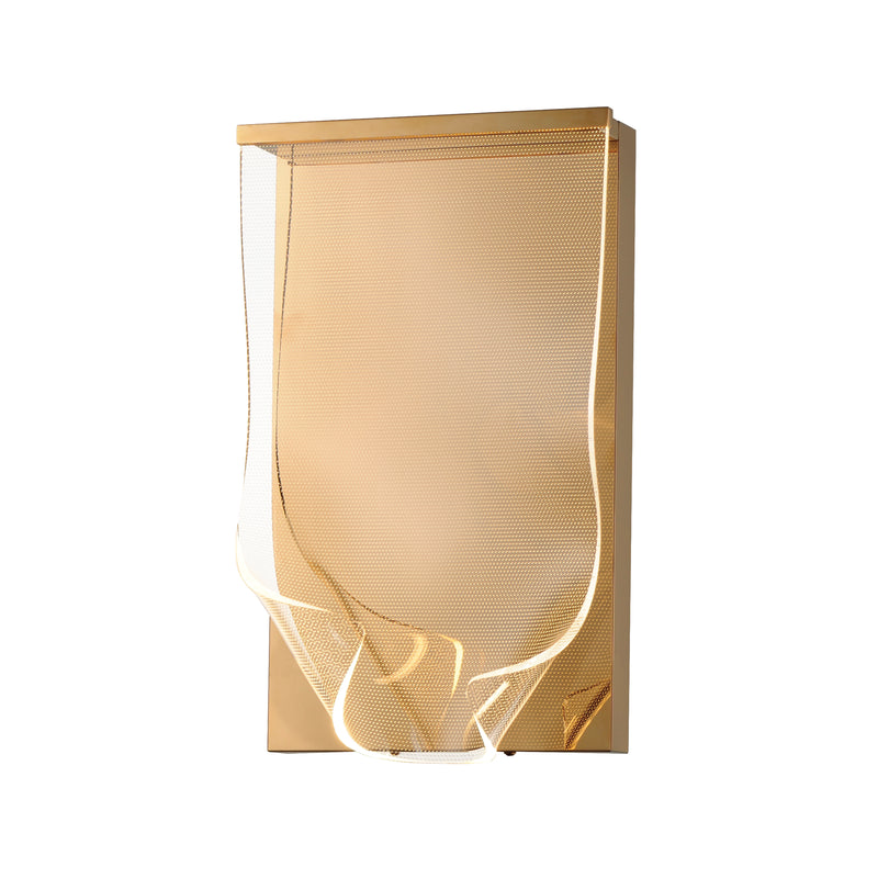 ET2 E24871-133FG Rinkle LED Wall Sconce | French Gold