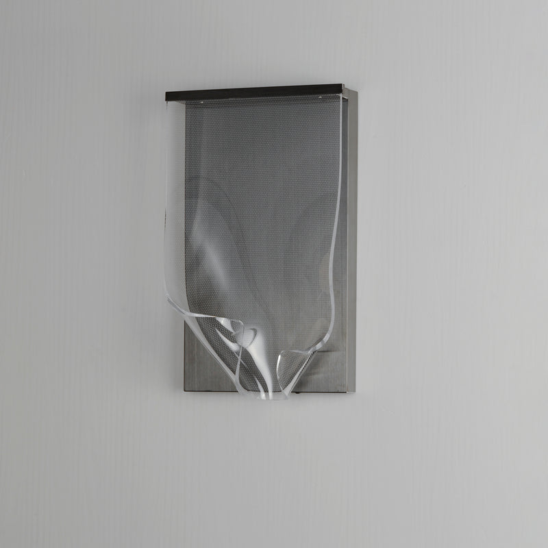 ET2 E24871-133BGM Rinkle LED Wall Sconce | Brushed Gunmetal