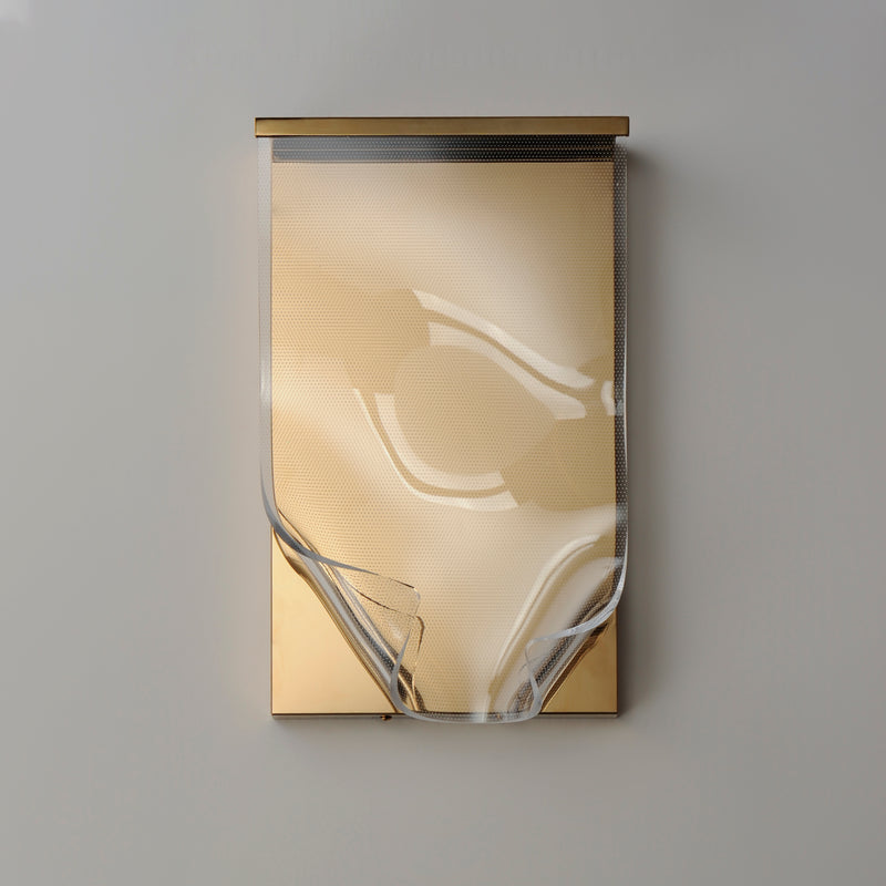 ET2 E24871-133FG Rinkle LED Wall Sconce | French Gold