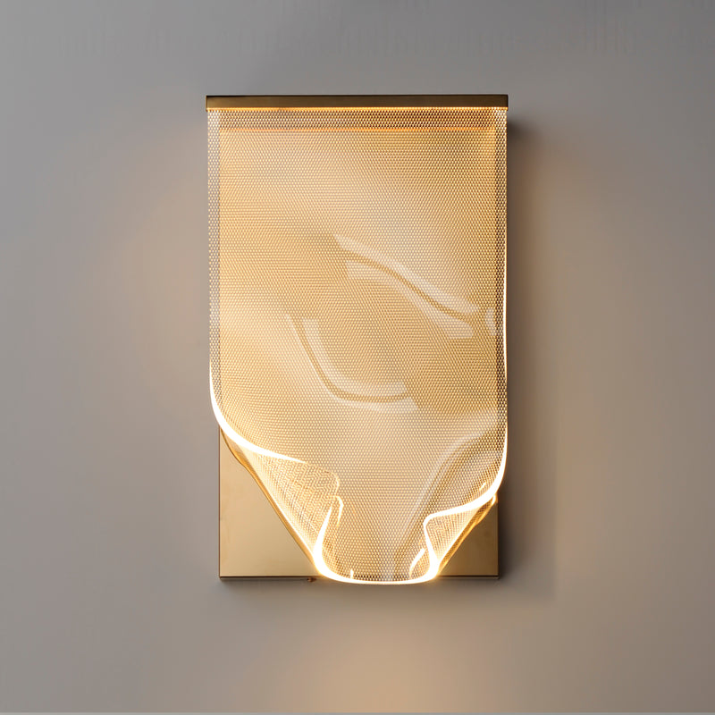 ET2 E24871-133FG Rinkle LED Wall Sconce | French Gold