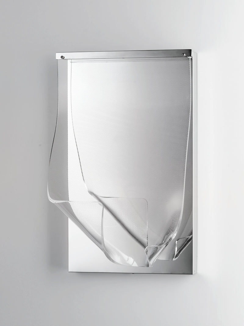ET2 E24871-133PC Rinkle LED Wall Sconce | Polished Chrome