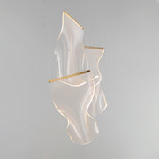 ET2 E24874-133FG Rinkle 3 Light LED Multi Pendant | French Gold