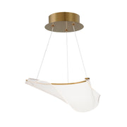 ET2 E24881-133FG Rinkle Modular 1 Light LED Pendant | French Gold