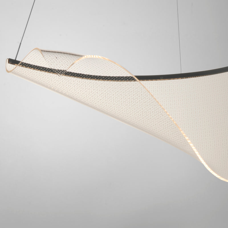 ET2 E24881-133BGM Rinkle Modular 1 Light LED Pendant | Brushed Gunmetal