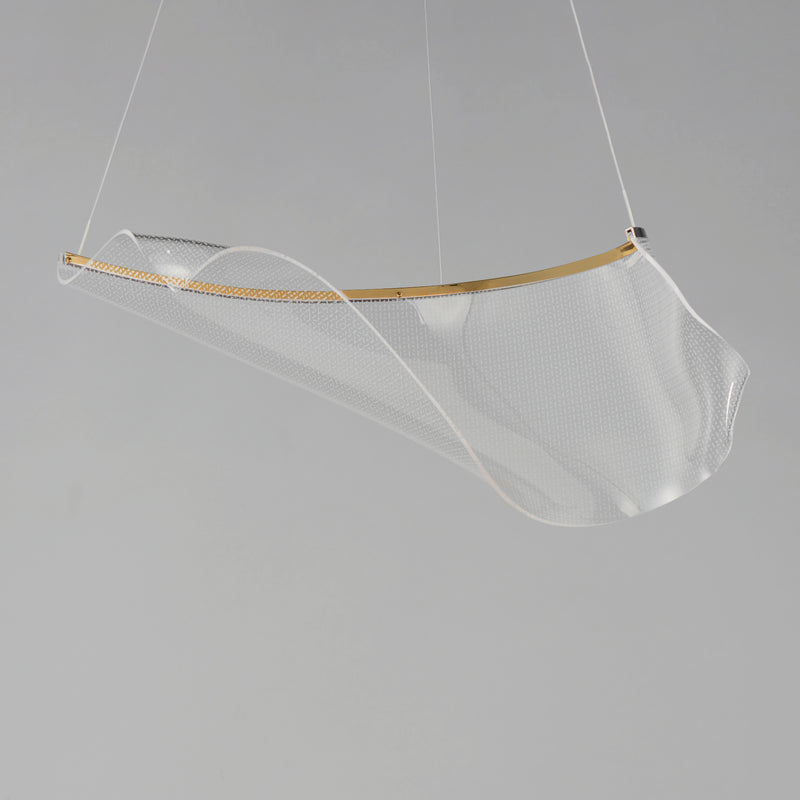ET2 E24881-133FG Rinkle Modular 1 Light LED Pendant | French Gold