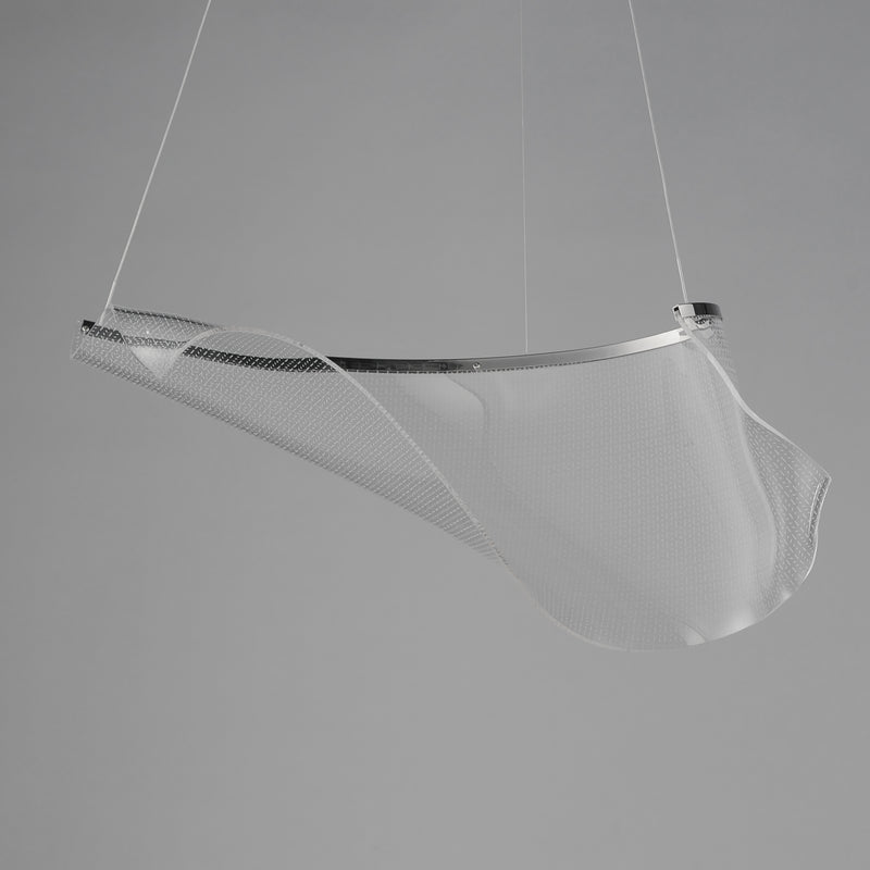 ET2 E24881-133PC Rinkle Modular 1 Light LED Pendant | Polished Chrome