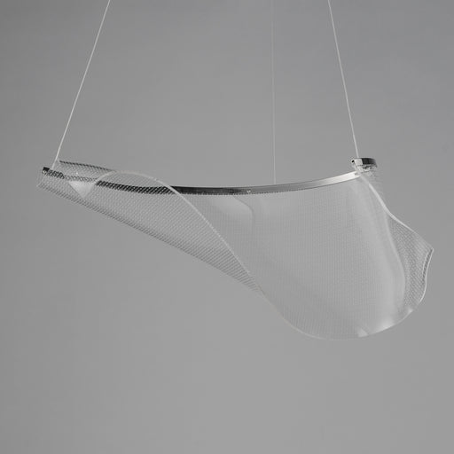 ET2 E24881-133PC Rinkle Modular 1 Light LED Pendant | Polished Chrome
