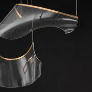 ET2 E24882-133FG Rinkle Modular 2 Light LED Pendant | French Gold