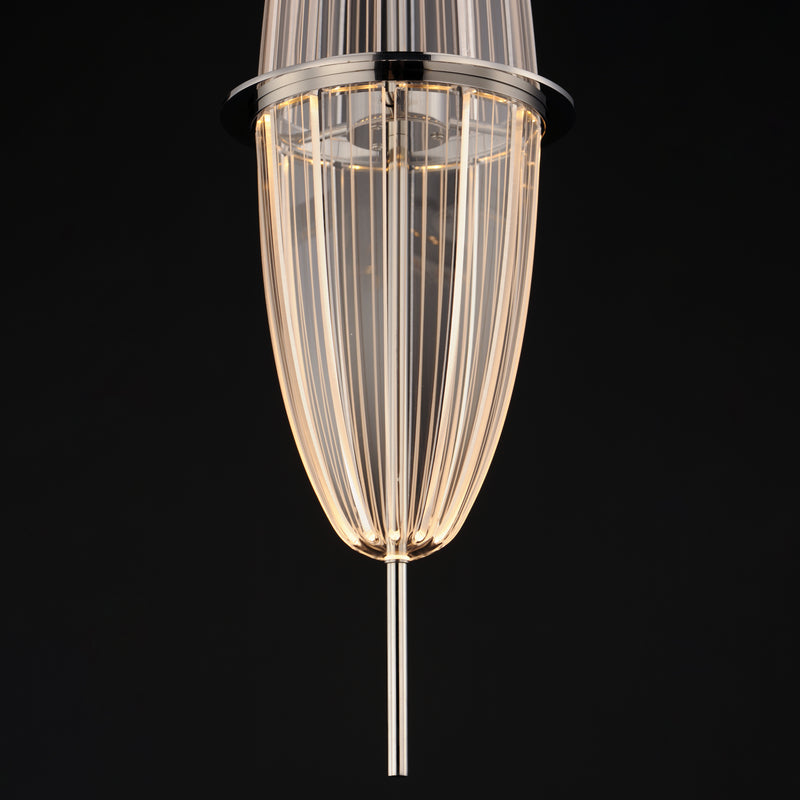 ET2 E24891-133PC Quasar LED Mini Pendant | Polished Chrome