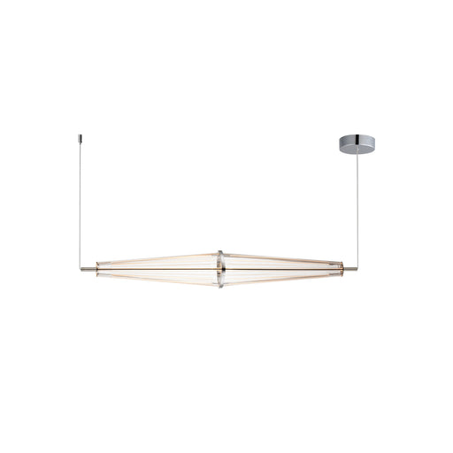 ET2 E24894-133PC Quasar 35.5" LED Pendant | Polished Chrome