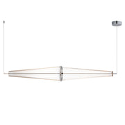 ET2 E24895-133PC Quasar 51" LED Pendant | Polished Chrome