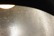 ET2 E24906-GBAL Hemisphere 1 Light 31" LED Pendant | Gloss Black / Aluminum