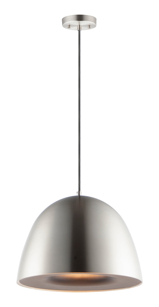 ET2 E24914-SNBK Fungo 16" LED Pendant | Satin Nickel / Black