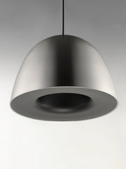 ET2 E24914-SNBK Fungo 16" LED Pendant | Satin Nickel / Black