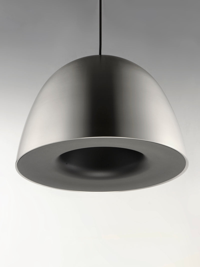 ET2 E24914-SNBK Fungo 16" LED Pendant | Satin Nickel / Black