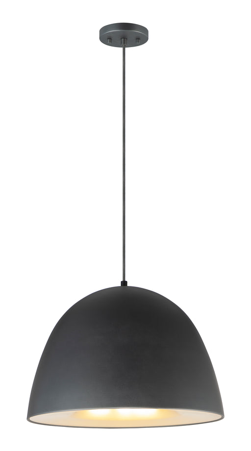 ET2 E24916-BKSBR Fungo 24" LED Pendant | Black / Satin Brass