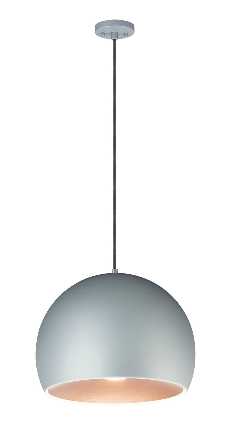 ET2 E24924-DGCOF Palla 16" LED Pendant | Dark Gray / Coffee