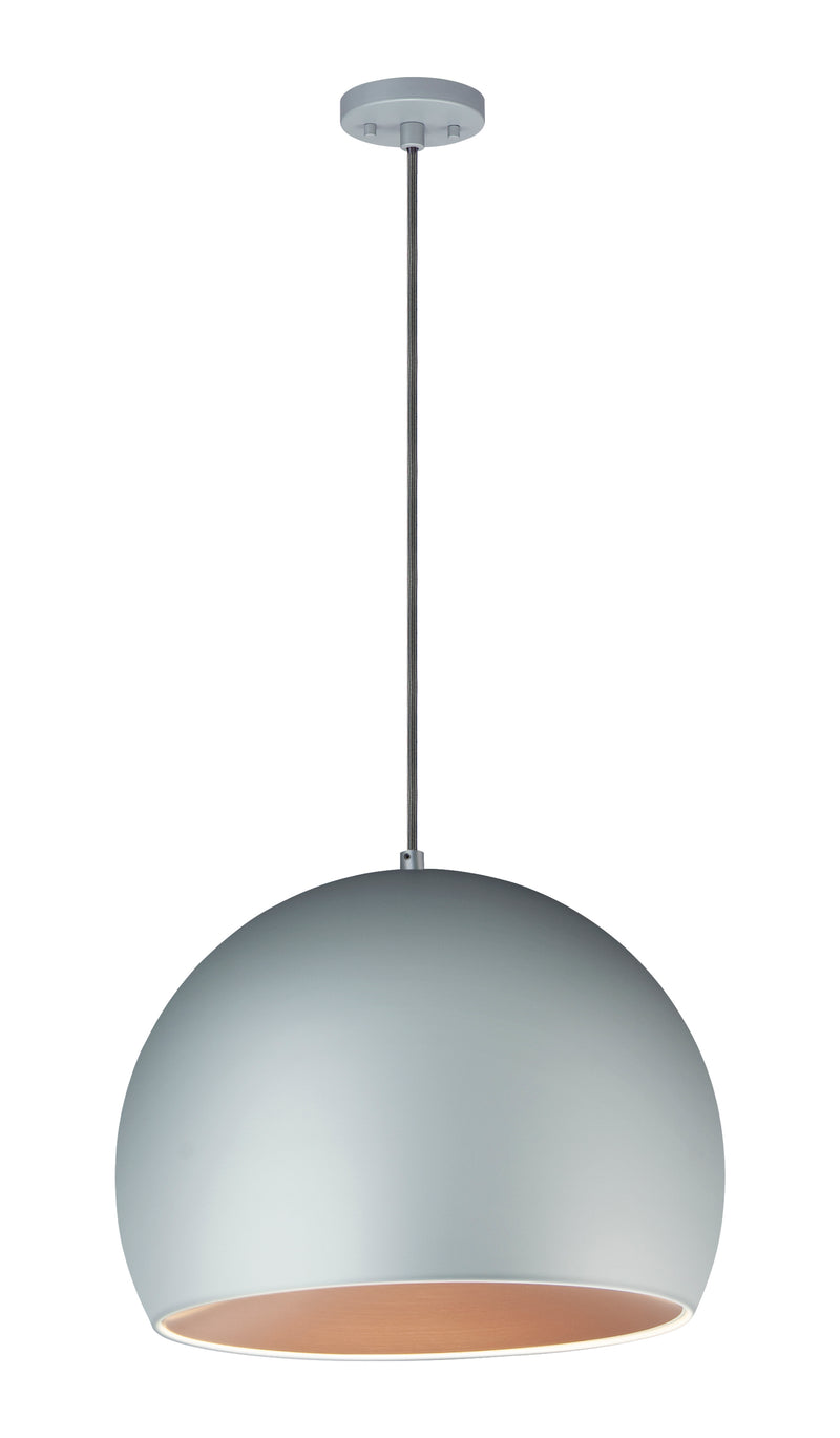 ET2 E24926-DGCOF Palla 20" LED Pendant | Dark Gray / Coffee