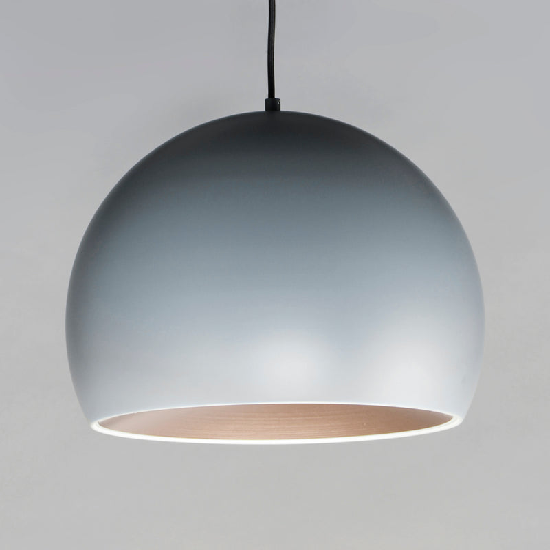 ET2 E24926-DGCOF Palla 20" LED Pendant | Dark Gray / Coffee