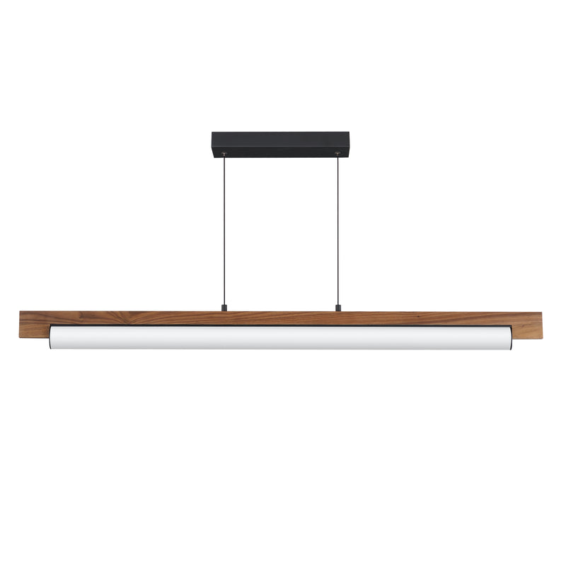 ET2 E24932-WNBK Joist 45" LED Horizontal Pendant | Walnut / Black