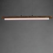 ET2 E24932-DWCHL Joist 45" LED Horizontal Pendant | Driftwood / Charcoal