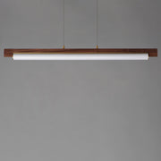 ET2 E24932-WNAB Joist 45" LED Horizontal Pendant | Whit Alabaster / Natural Aged Brass
