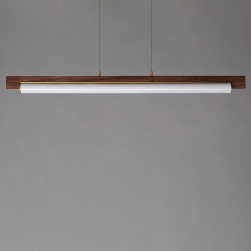 ET2 E24932-WNAB Joist 45" LED Horizontal Pendant | Whit Alabaster / Natural Aged Brass