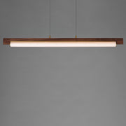 ET2 E24932-WNAB Joist 45" LED Horizontal Pendant | Whit Alabaster / Natural Aged Brass