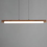 ET2 E24932-WNBK Joist 45" LED Horizontal Pendant | Walnut / Black