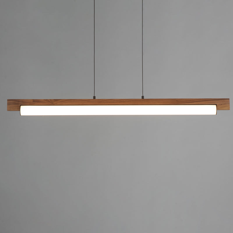 ET2 E24932-WNBK Joist 45" LED Horizontal Pendant | Walnut / Black